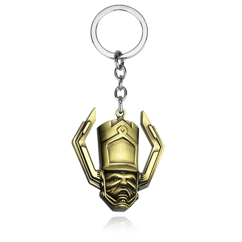 Guardians of the Galaxy 'Galactus | Gold' Keyring Metal Keychain