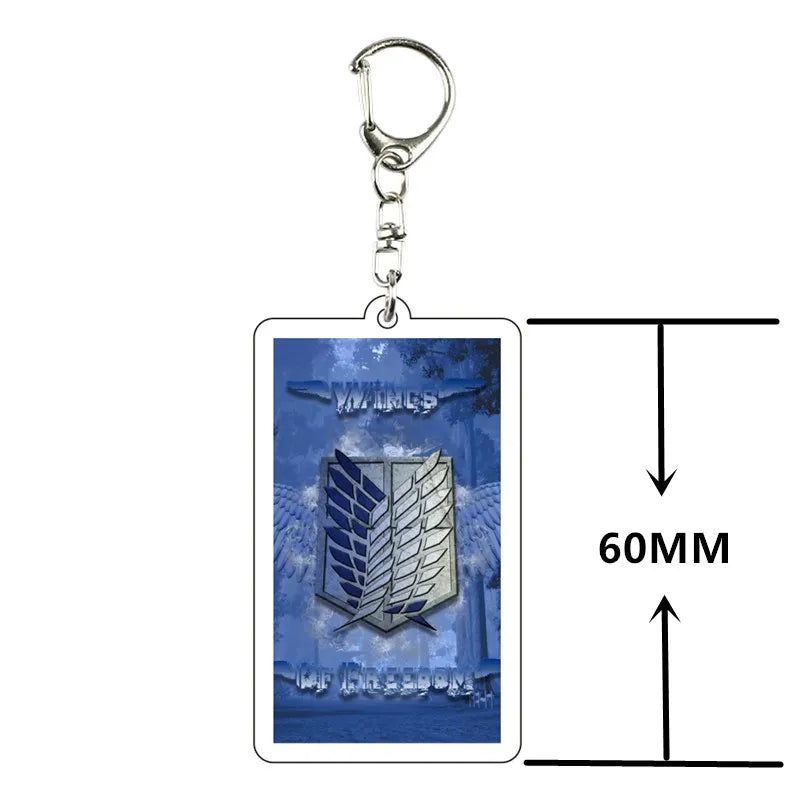 Attack on Titan 'Mikasa Ackerman Ver.1' Acrylic Keyring Keychain