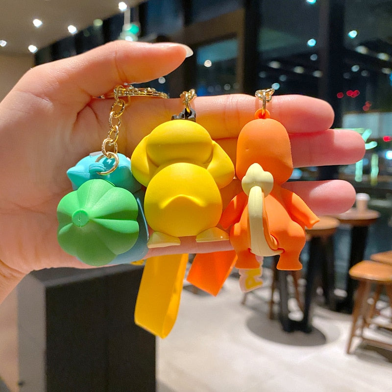 Pokemon 'Psyduck Chidi'  Keyring PVC Keychain