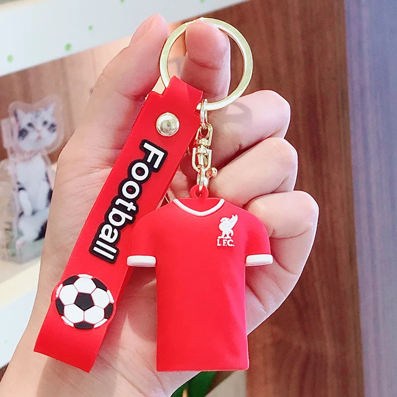 Football Jersey 'Liverpool FC' PVC Keyring Keychain