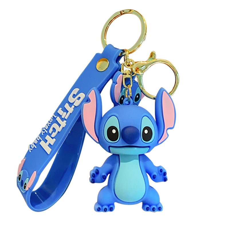 Lilo & Stitch 'Stitch' Keyring Silicone Keychain