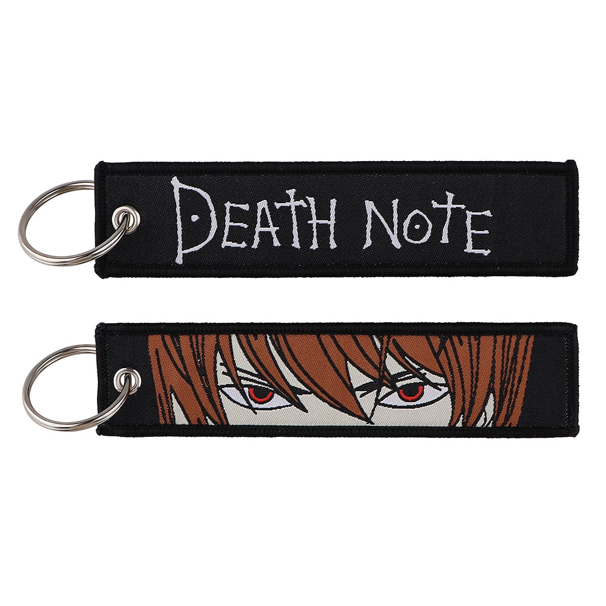 Death Note 'Light Yagami' Embroidered Keychain