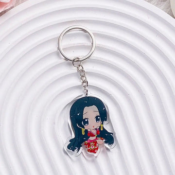 One Piece Boa Hancock Acrylic Keyring Keychain