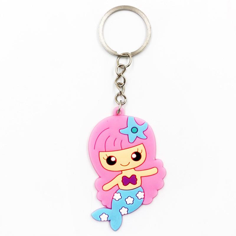 Cartoons 'Mermaid Ver. 2' Keyring Silicone Keychain