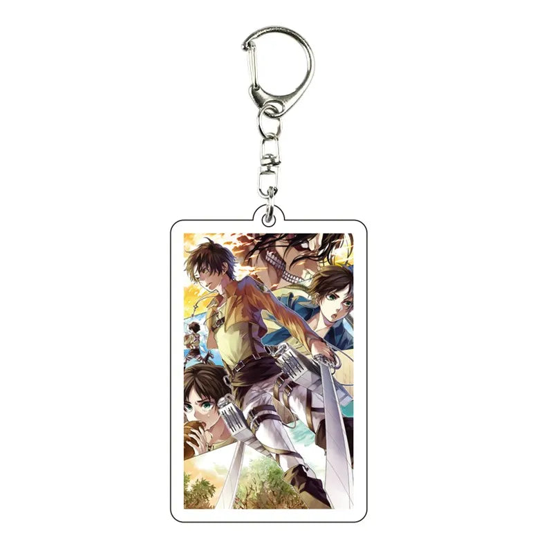 Attack on Titan 'Multiple Levi' Acrylic Keyring Keychain