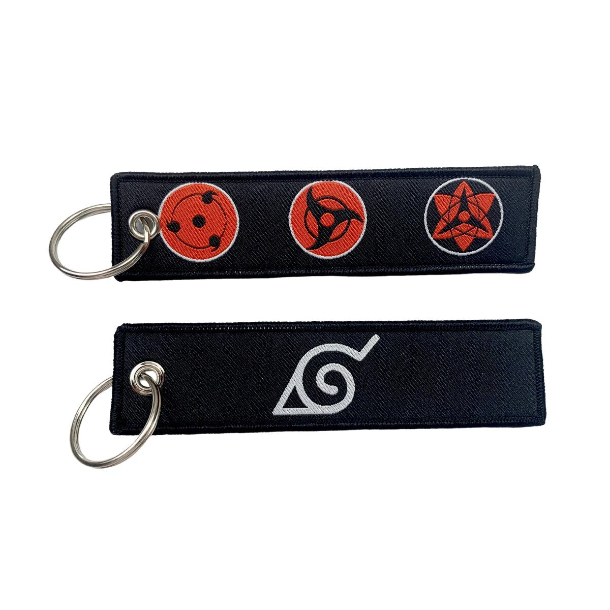 Naruto 'Mangekyo' Embroidered Keychain