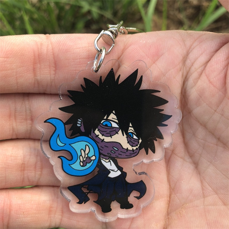 My Hero Academia 'Dabi' Keyring Plastic Keychain