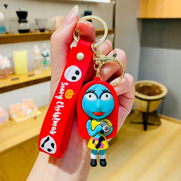 The Nightmare Before Christmas 'Sally' Keyring Rubber Keychain