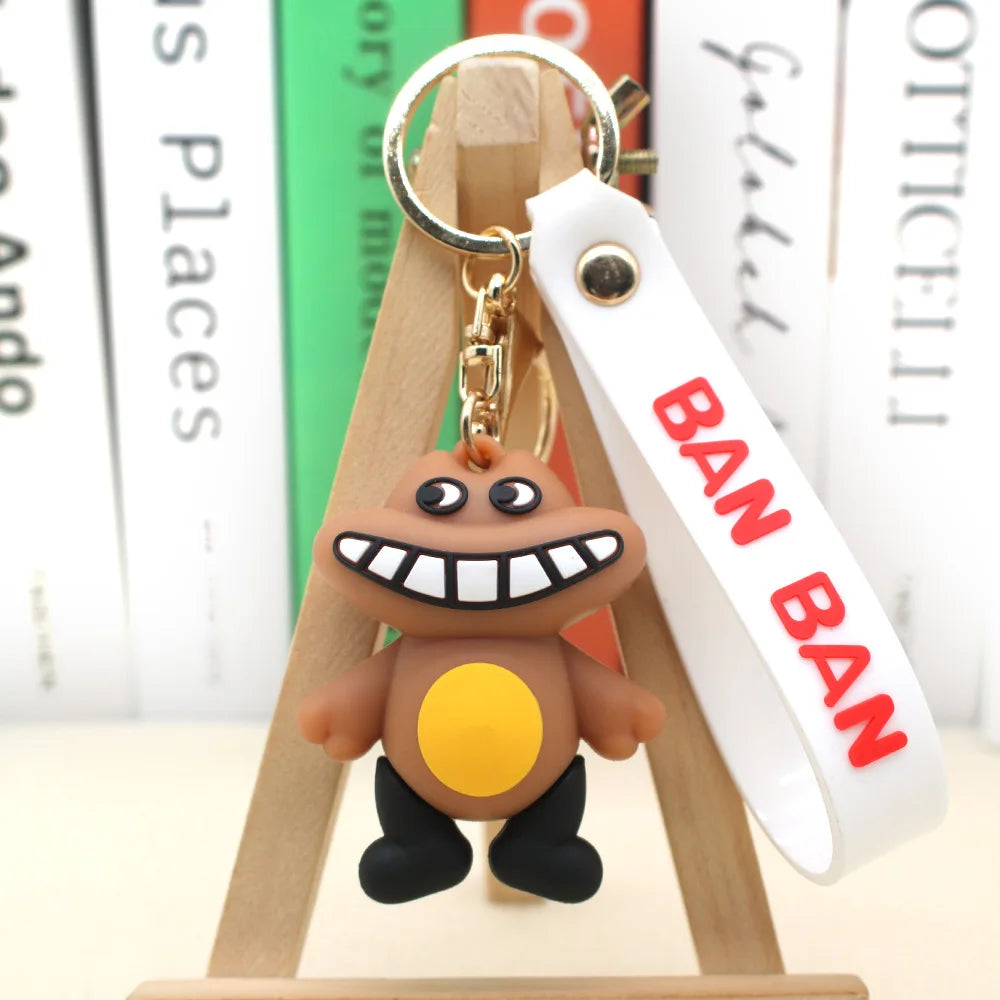 Garten of Banban 'Sheriff Toadster' Keyring Silicone Keychain