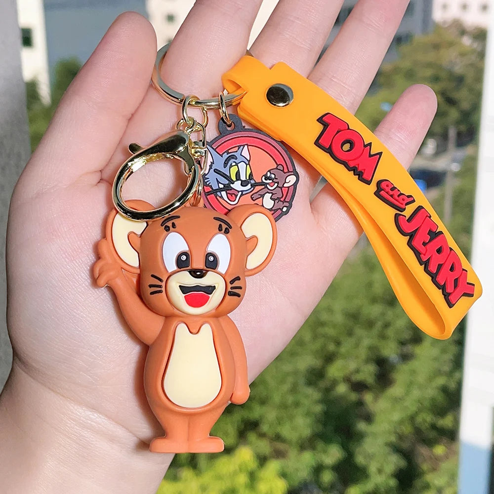 Tom and Jerry 'Jerry' Keyring Rubber Keychain