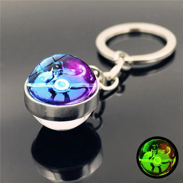 Pokemon 'Lucario' Keyring Metal Keychain