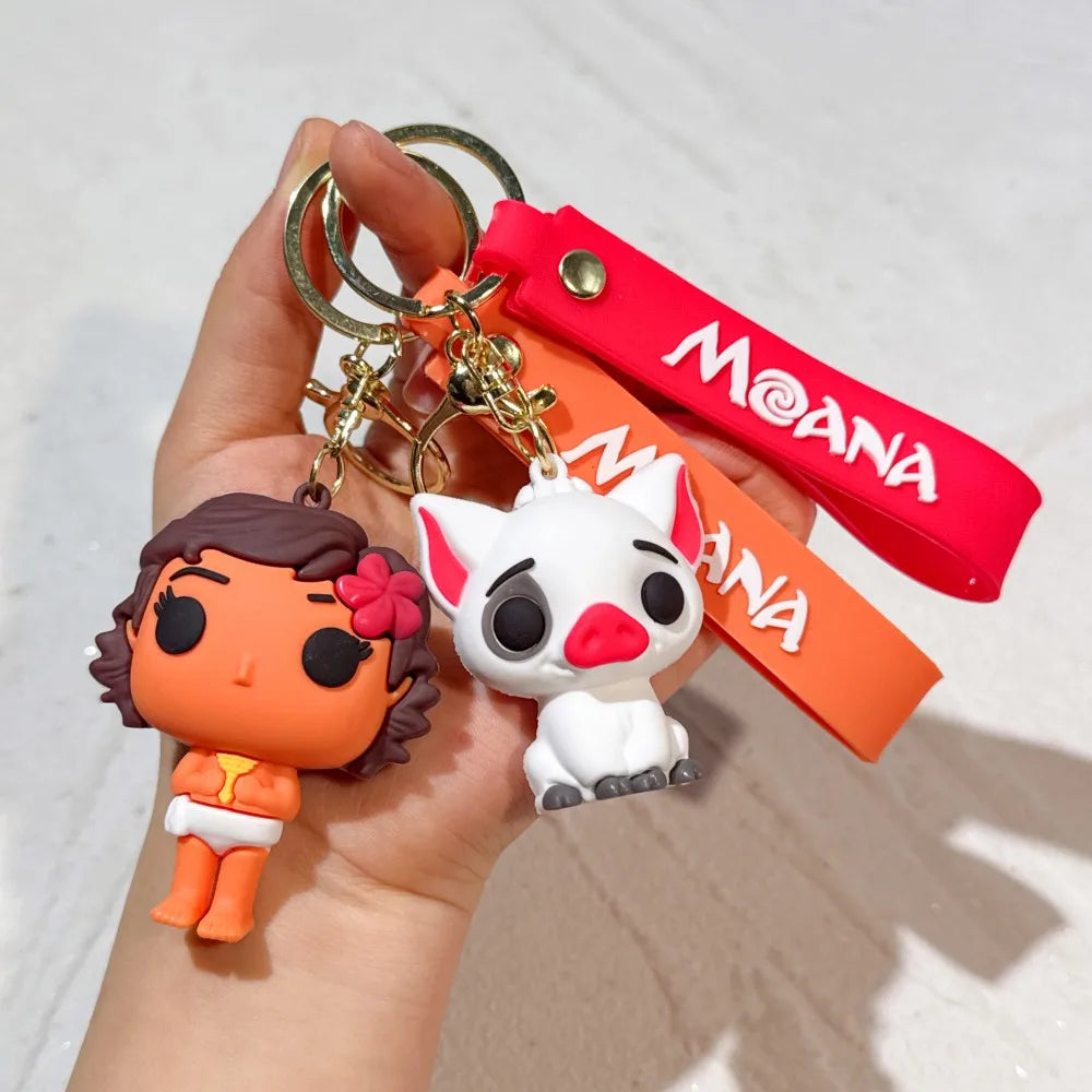 Moana ’Pua Chibi' Silicone Keyring Keychain