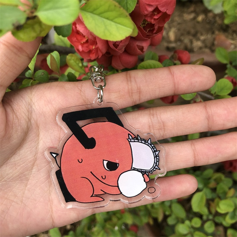 Chainsaw Man 'Pochita Ver. 5' Keyring Plastic Keychain