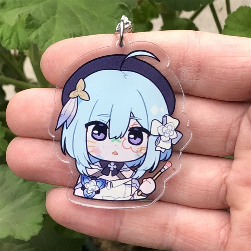 Honkai Impact 3rd 'Aponia' Keyring Plastic Keychain