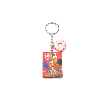 Kellogg's 'Froot Loops' Keyring Resin Keychain
