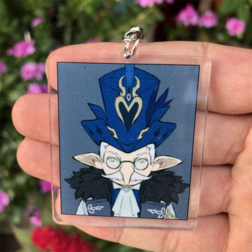 Genshin Impact 'Pulcinella' Keyring Acrylic Keychain