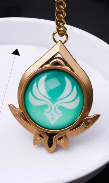 Genshin Impact Vision 'Sumeru Anemo' SKeyring Metal Keychain