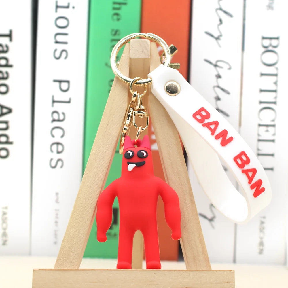 Garten of Banban 'Banban' Keyring Silicone Keychain