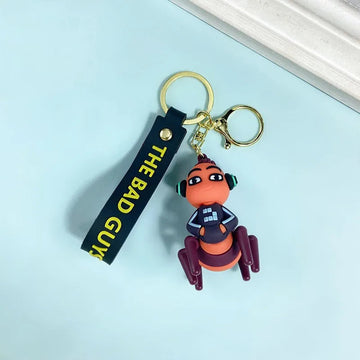 The Bad Guys 'Ms. Tarantula' Keyring Silicone Keychain