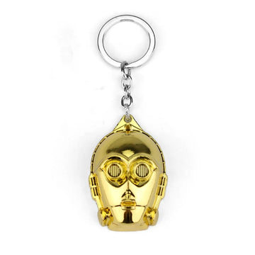 Star Wars 'C-3PO' Keyring Metal Keychain