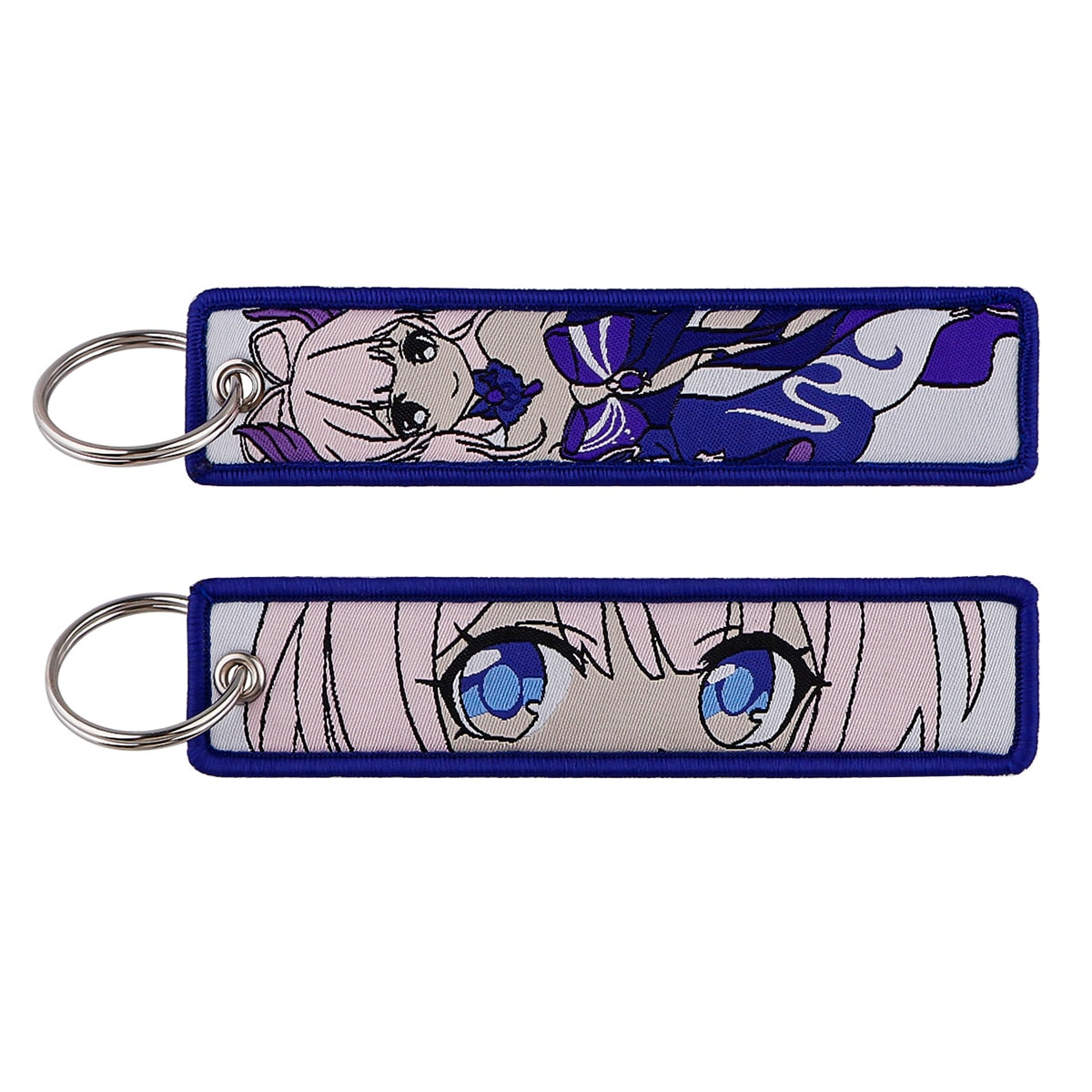 Genshin Impact 'Kokomi' Embroidered Keychain