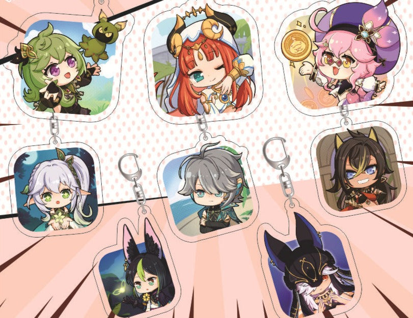 Genshin Impact 'Cyno' Keyring Resin Keychain