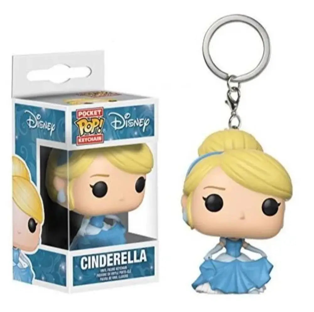 'Cinderella' Keyring PVC Keychain