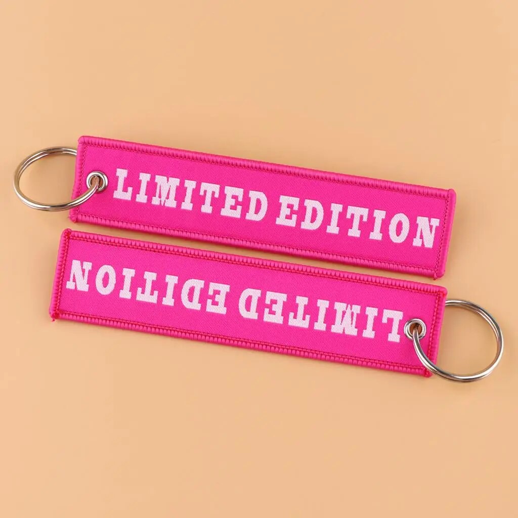 Limited Edition Embroidered Keychain