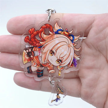 Genshin Impact 'Yoimiya' Keyring Acrylic Keychain