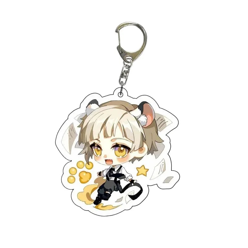 Bungo Stray Dogs 'Atsushi Nakajima | Dog | Chibi' Keyring Plastic Keychain