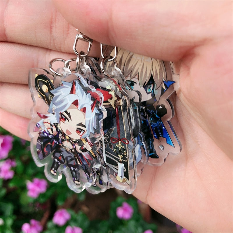 Genshin Impact 'Arataki Itto' Keyring Acrylic Keychain