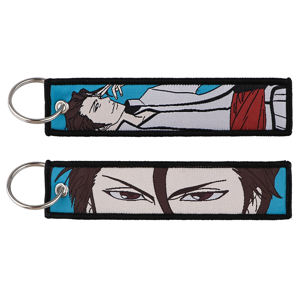 Bleach 'Aizen Sosuke' Embroidered Keychain