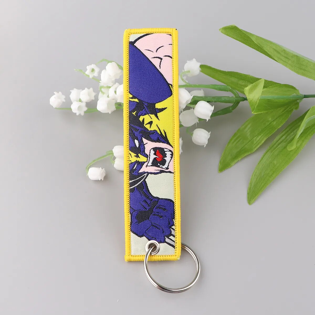 X-Men 'Wolverine' Embroidered Keychain