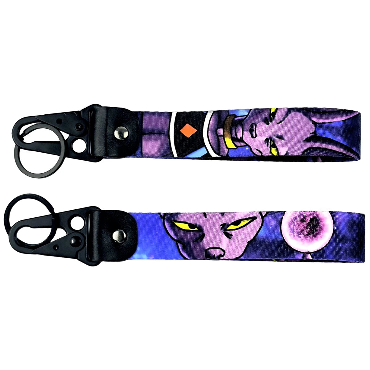 Dragon Ball Z 'Beerus' Wrist Lanyard Keyring Clip Keychain