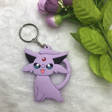 Pokemon 'Espeon' Keyring PVC Keychain