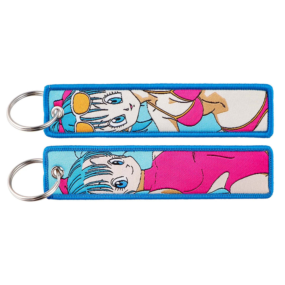 Dragon Ball Z 'Bulma | Summer' Embroidery Keyring  Keychain