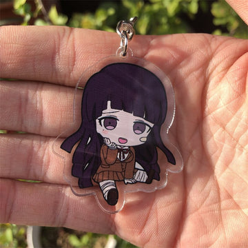 Danganronpa 'Mikan Tsumiki' Keyring Plastic Keychain