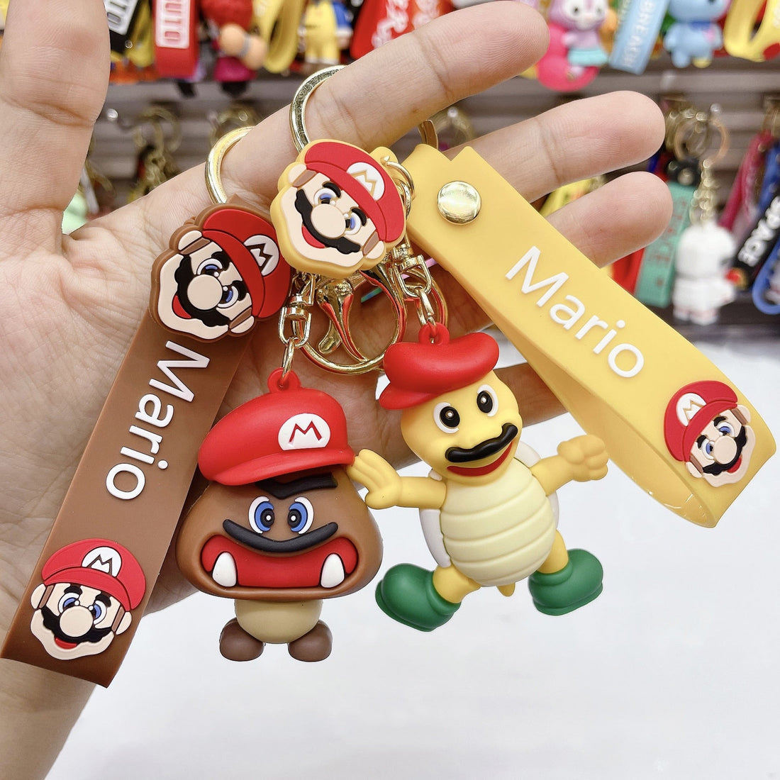 Super Mario 'Koopa' Keyring Puppet Keychain