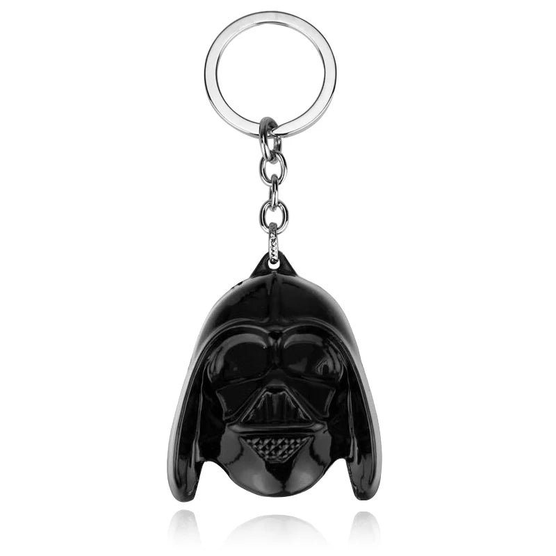 Star Wars 'Darth Vader Helmet' Keyring Metal Keychain