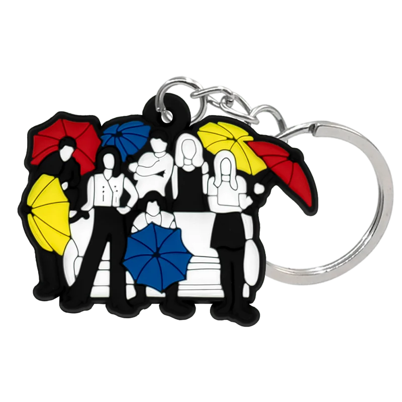 FRIENDS 'PHOEBE' Keyring Silicone Keychain