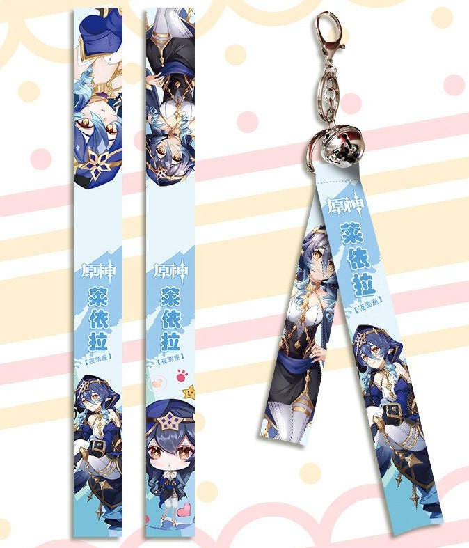 Genshin Impact 'Layla' Streamer Clip Keychain
