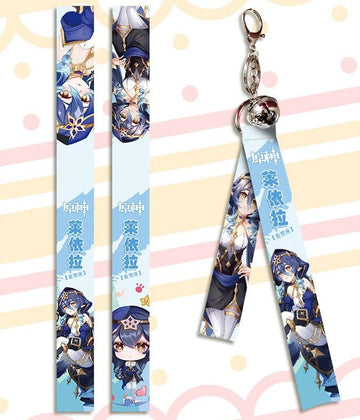 Genshin Impact 'Layla' Streamer Clip Keychain