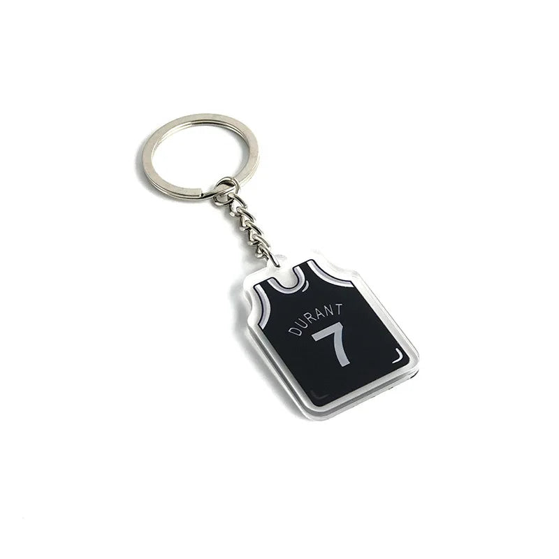 Basketball Jersey 'Kevin Durant 7' Keyring Acrylic Keychain