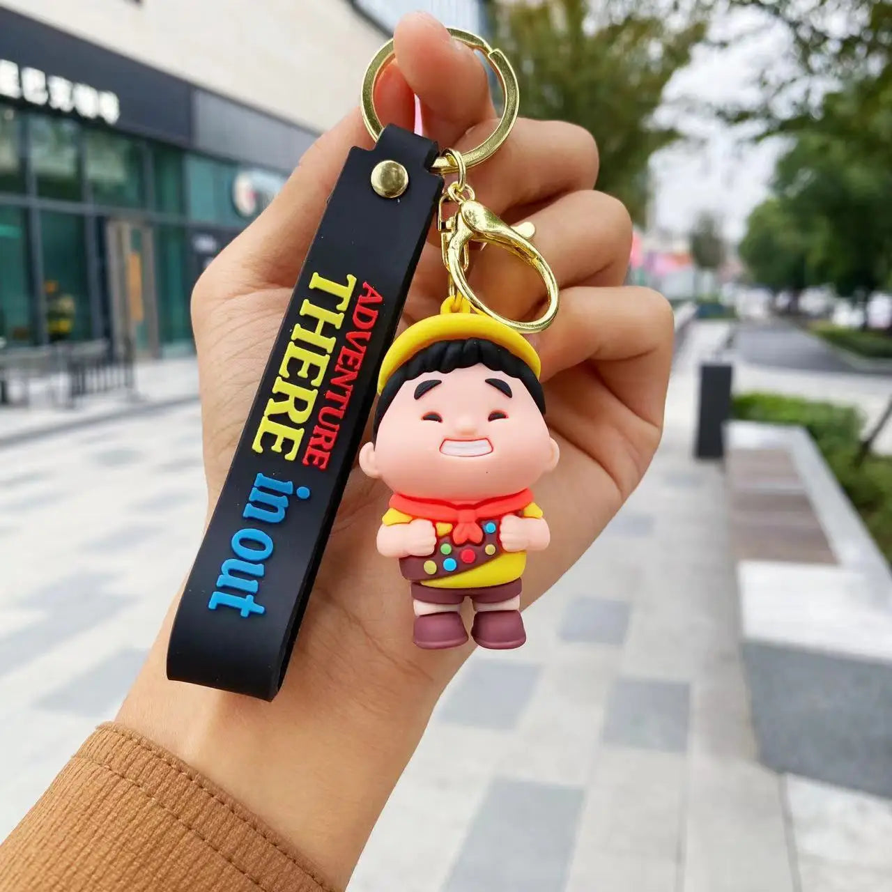 Dug's Special Mission 'Russell' Keyring Silicone Keychain