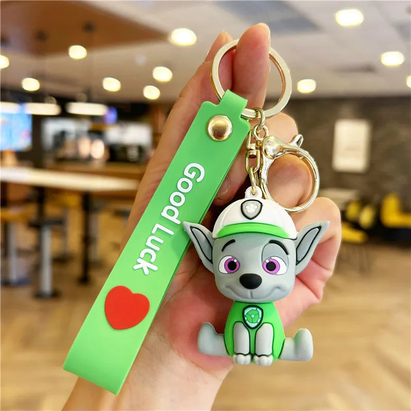 Paw Patrol 'Rocky' Keyring PVC Keychain