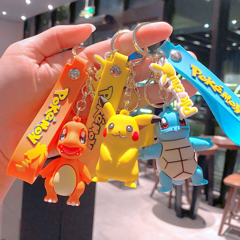 Pokemon 'Pikachu Chidi' Keyring PVC Keychain