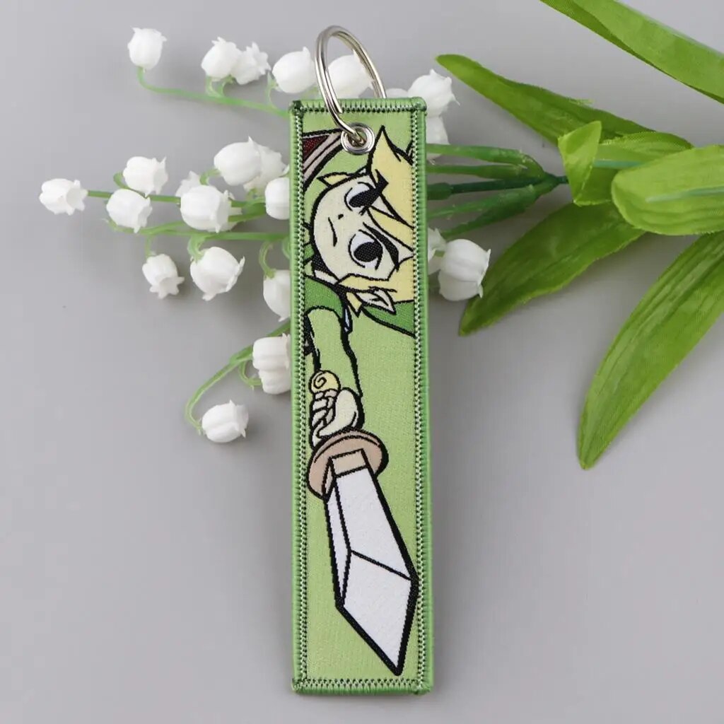 The Legend of Zelda Embroidered Keychain