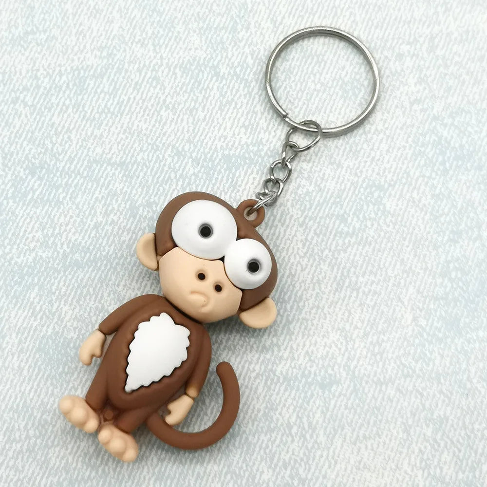 Madagascar 'Mason | Chimpanzee' Keyring Resin Keychain