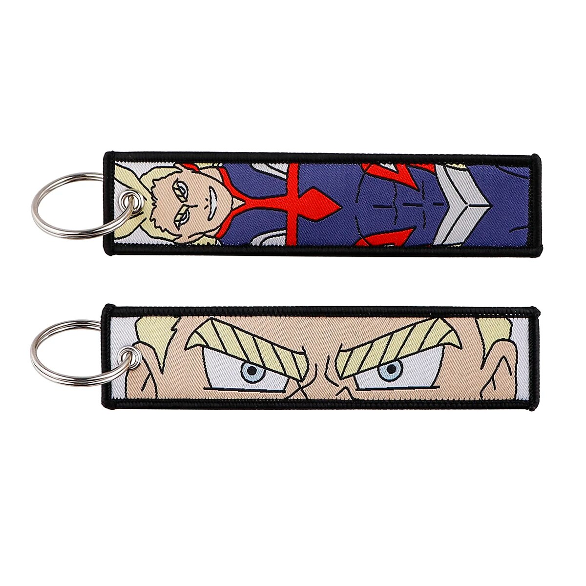 My Hero Academia 'All Might' Embroidered Metal Keychain