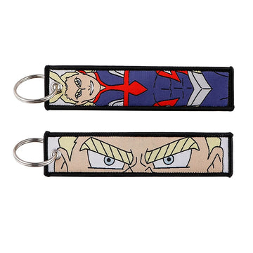 My Hero Academia 'All Might' Embroidered Metal Keychain